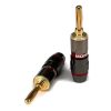 4mm Banana Plug Gold Plated Red