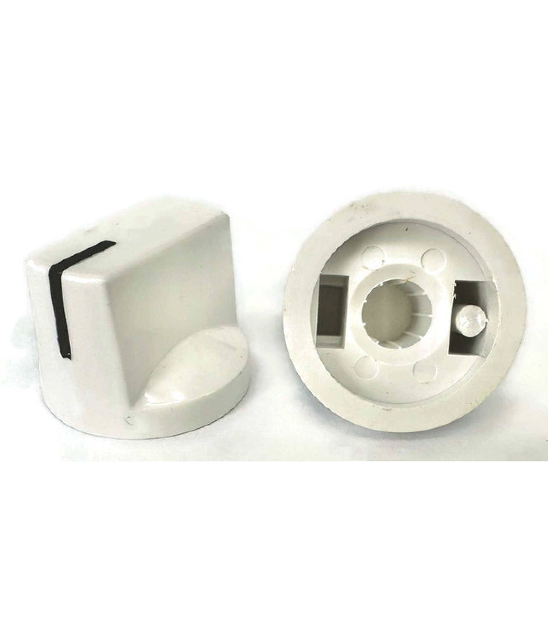 Davies 1510 Clone White Knob Shaft 6x18T