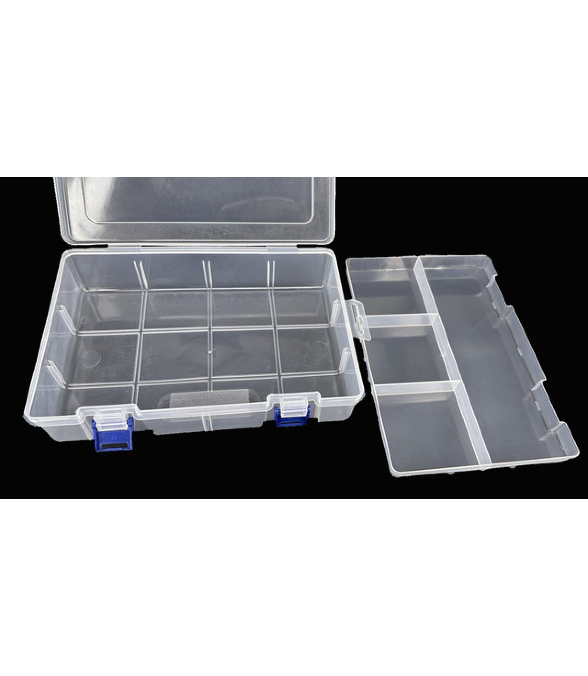Transparent Plastic Project Box 16*23*6 cm