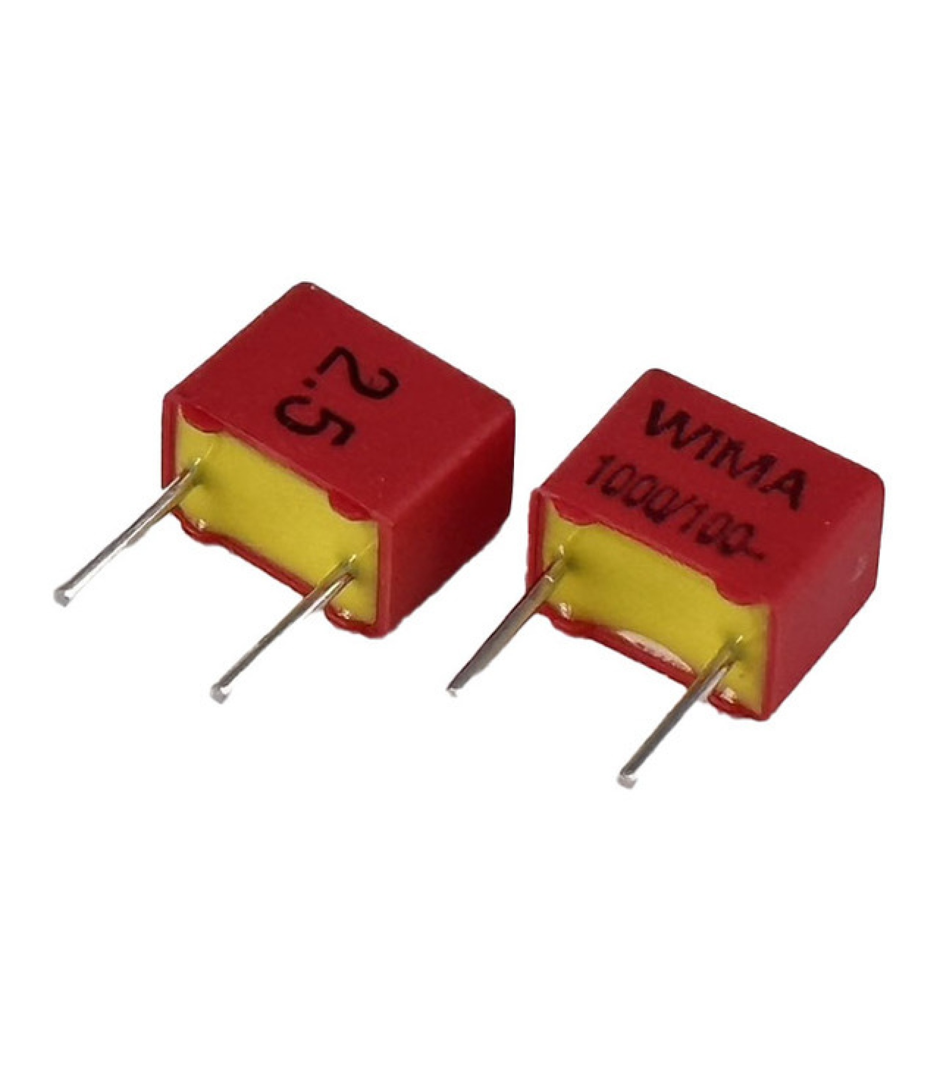 1000pF 100V 2.5% Polypropylene Film/Foil Box Type Capacitor