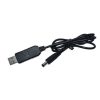 9V USB Power to 2.1x5.5mm Male Connector Cable