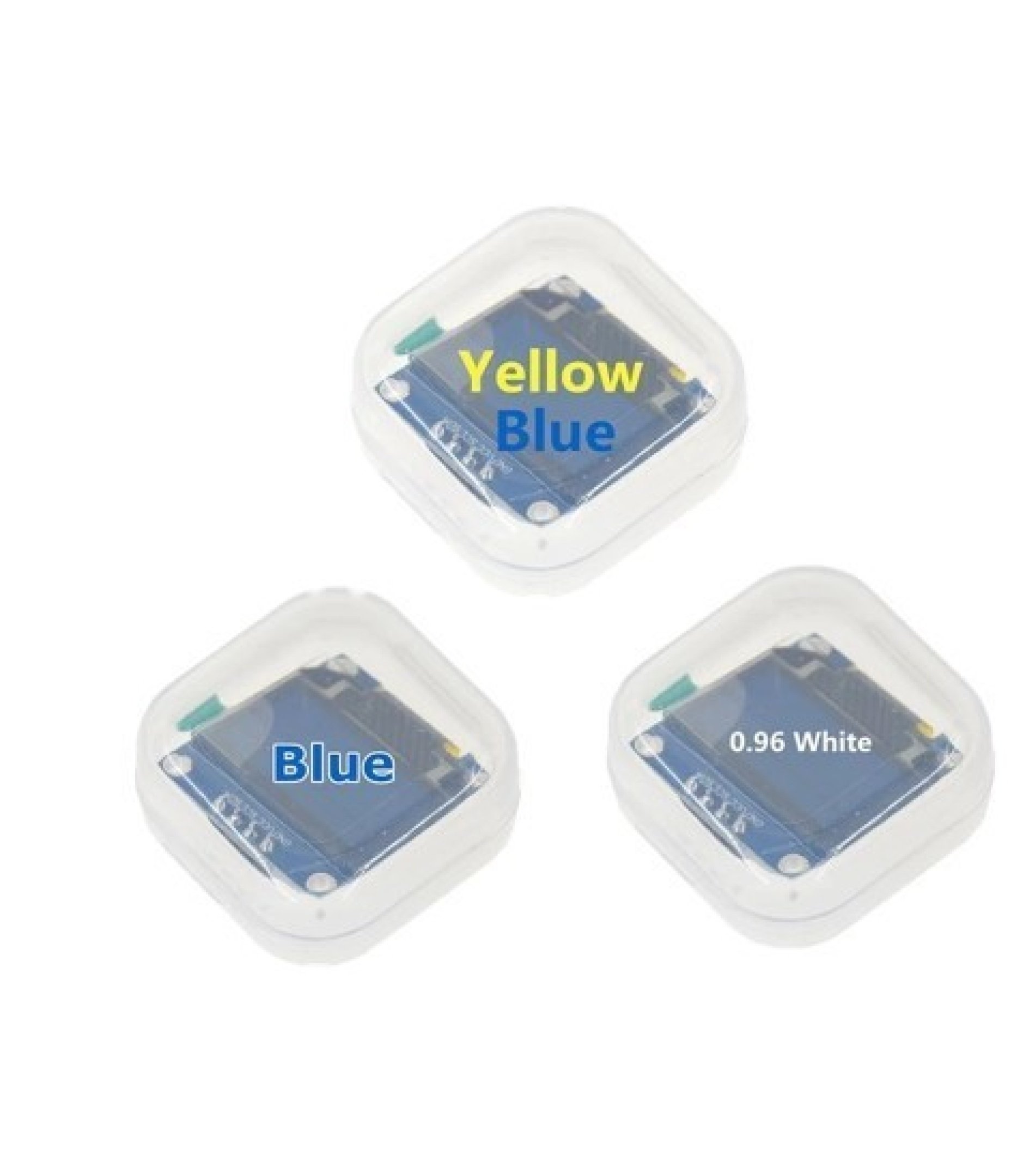 A-7007.jpg 0.96 inch OLED Blue Character Display Module 4Pins