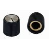 A-7039-2.jpg Black Rogan knob 13x12mm Shaft Hole 6.4mm