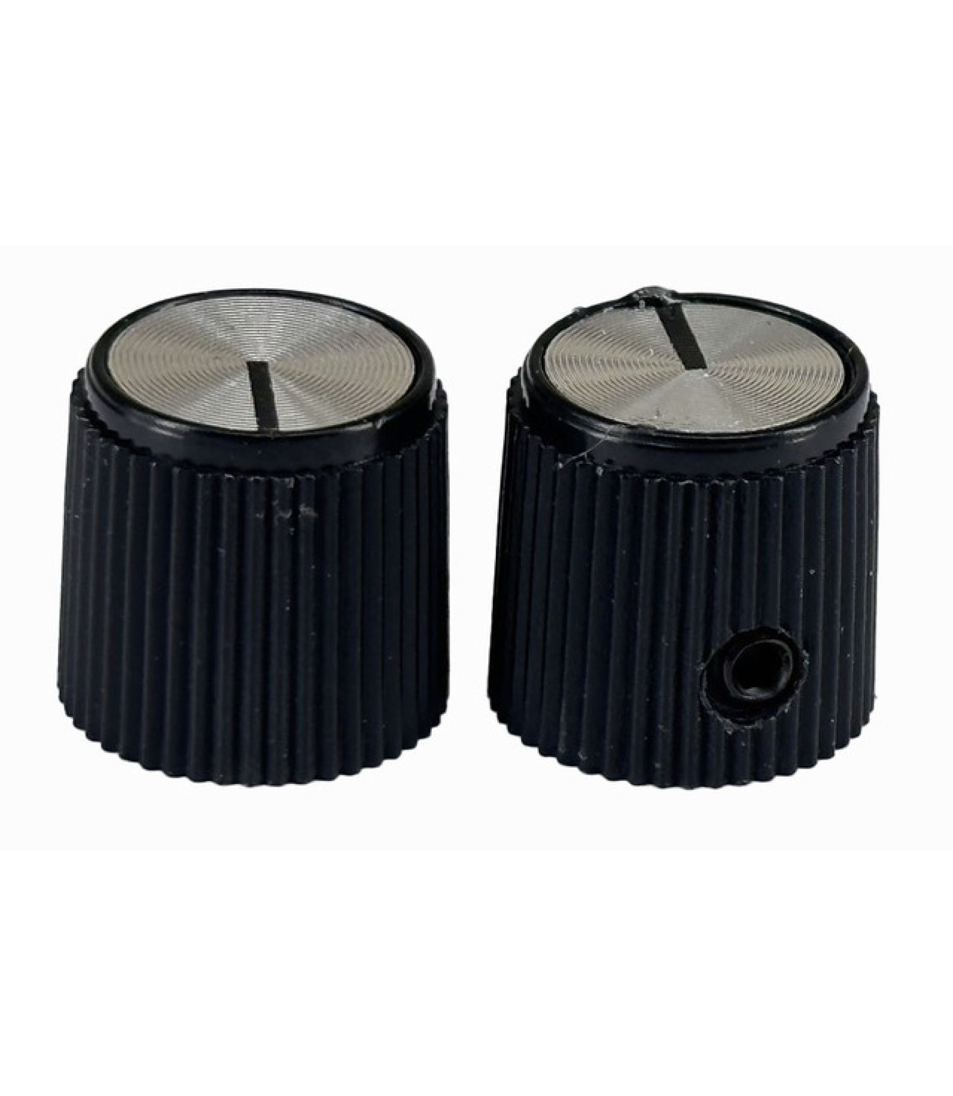 A-7039_1.jpg Black Rogan knob 13x12mm Shaft Hole 6.4mm