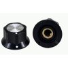Black Moog Knob 25*15mm Shaft 6.4mm
