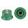 A-7048.jpg Green Moog Knob 25*15mm Shaft 6.4mm