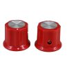 Red Moog Knob 19x16mm Shaft 6.4mm