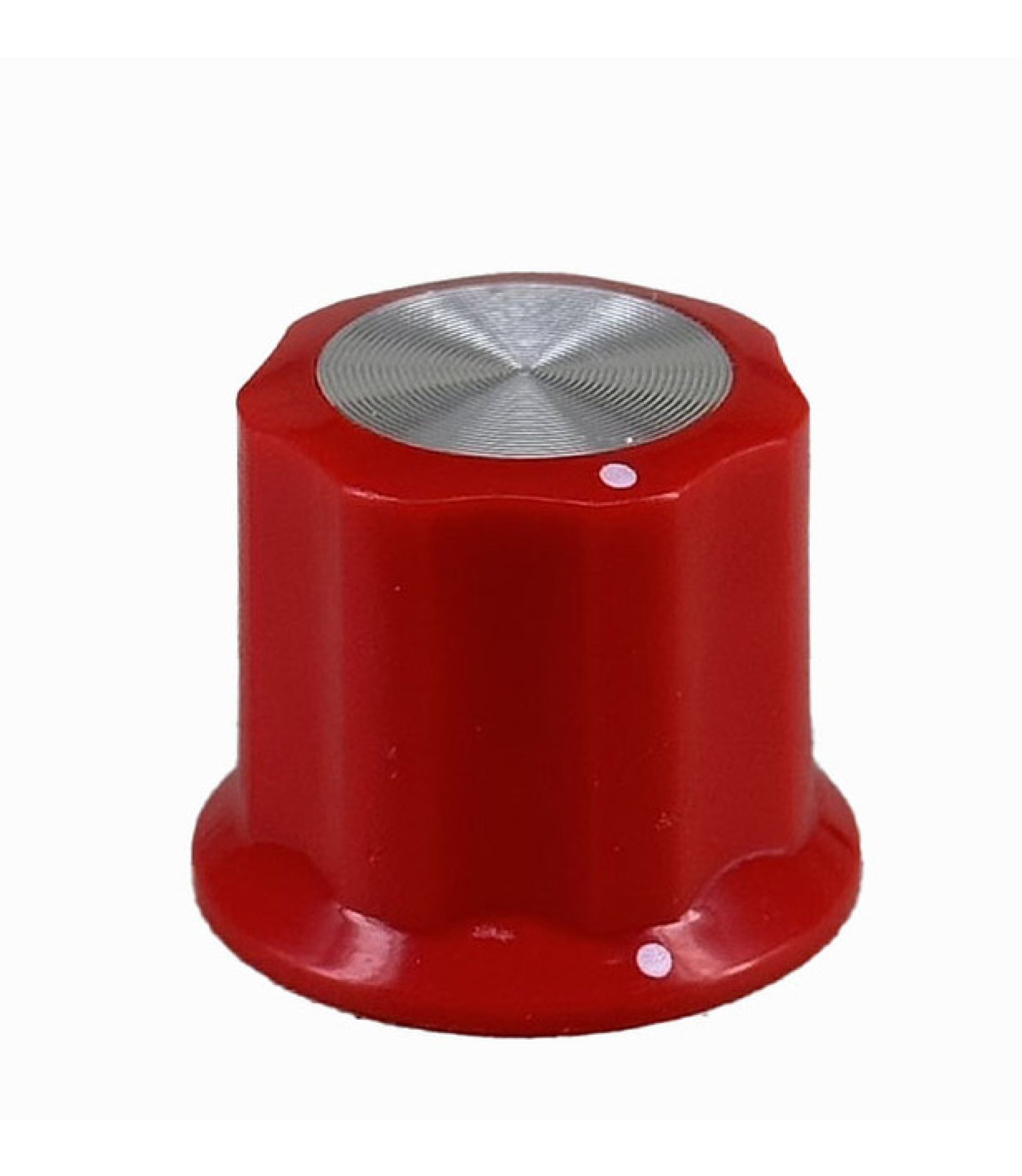 Red Moog Knob 19x16mm Shaft 6.4mm