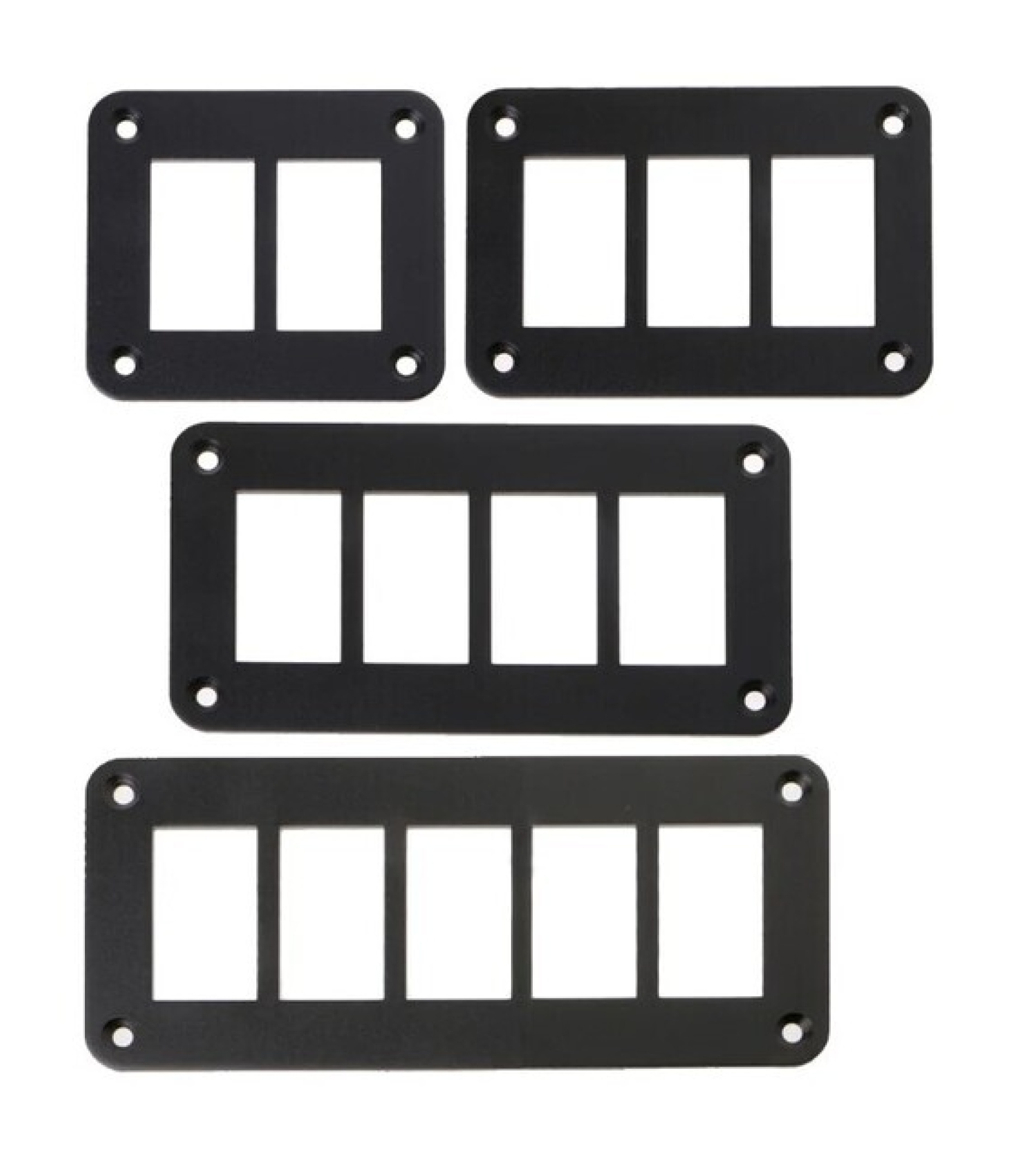 2 Hole Panel Housing Aluminum for Marine Switch