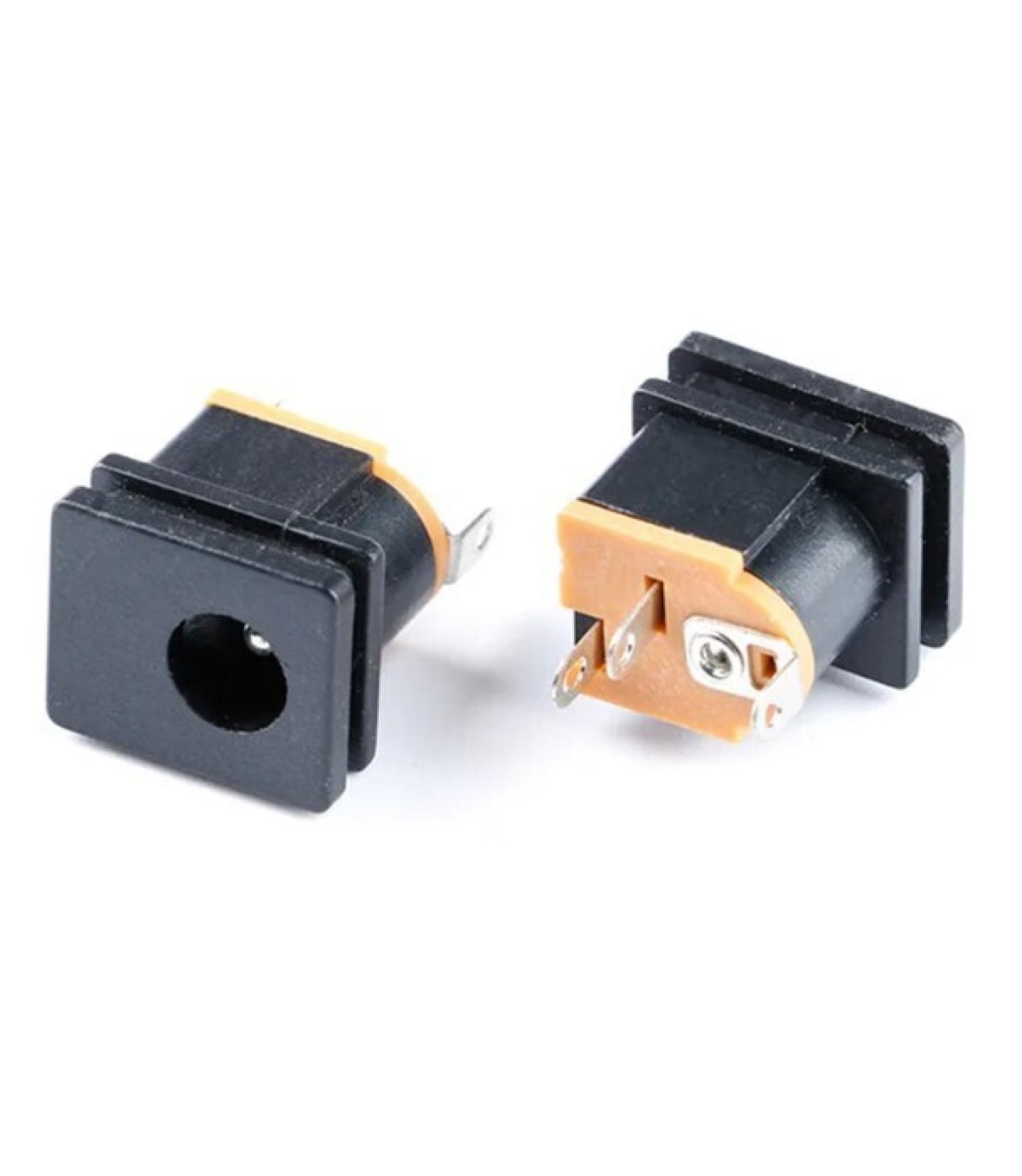 DC Power Square Socket 5.5x2.1mm 3 Pins