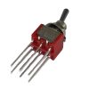 Mini Toggle Switch 1M Series DPDT On-On Long PC Thru-Hole