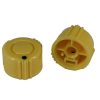 Yellow Russian BMP Classic Style 25x16mm Shaft 6.4mm