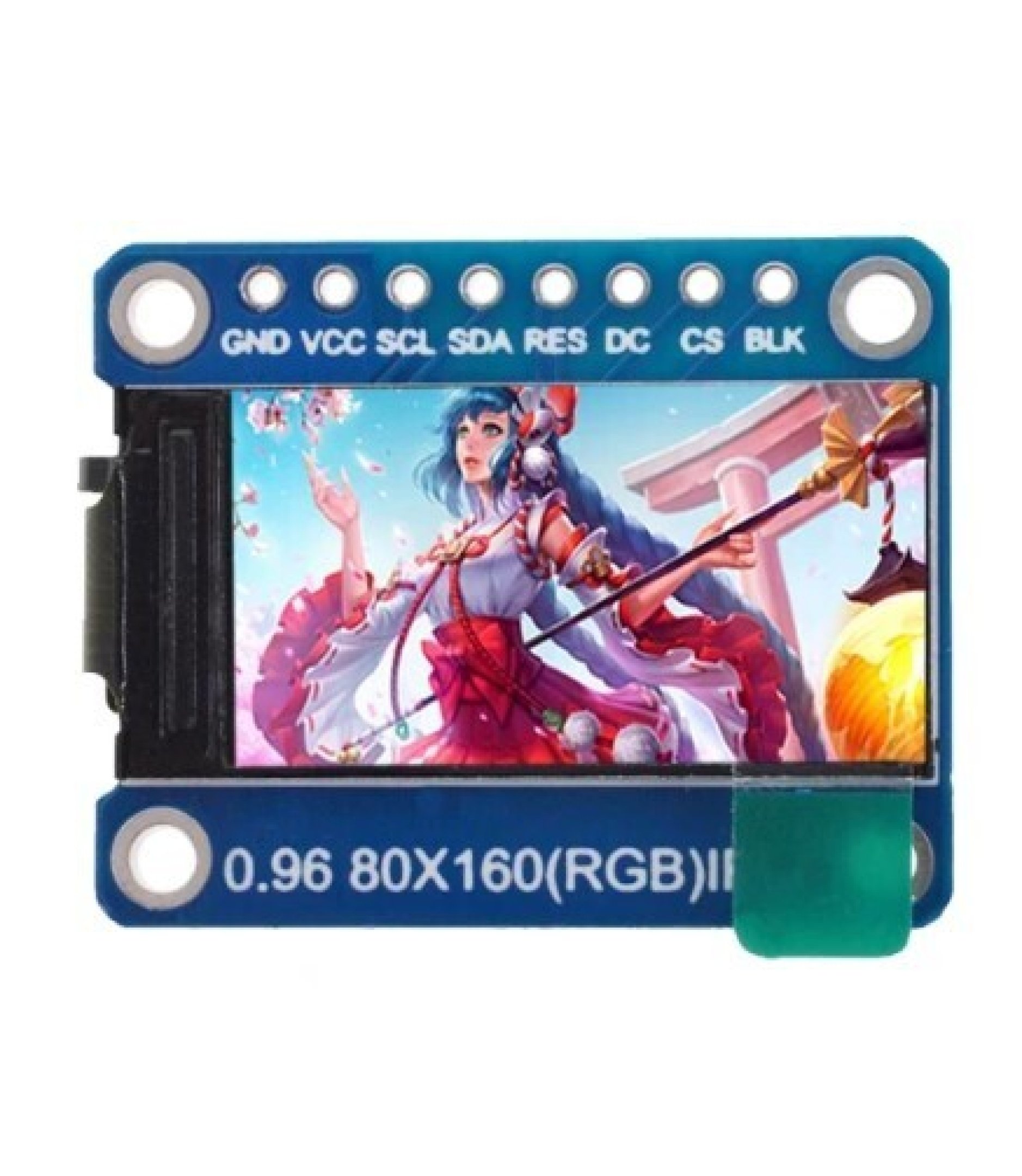 A-7399-3.jpg 0.96 inch RGB Character TFT Display Module 8Pins
