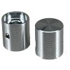 Aluminum Silver Knob 14X16mm shaft hole 6.4mm