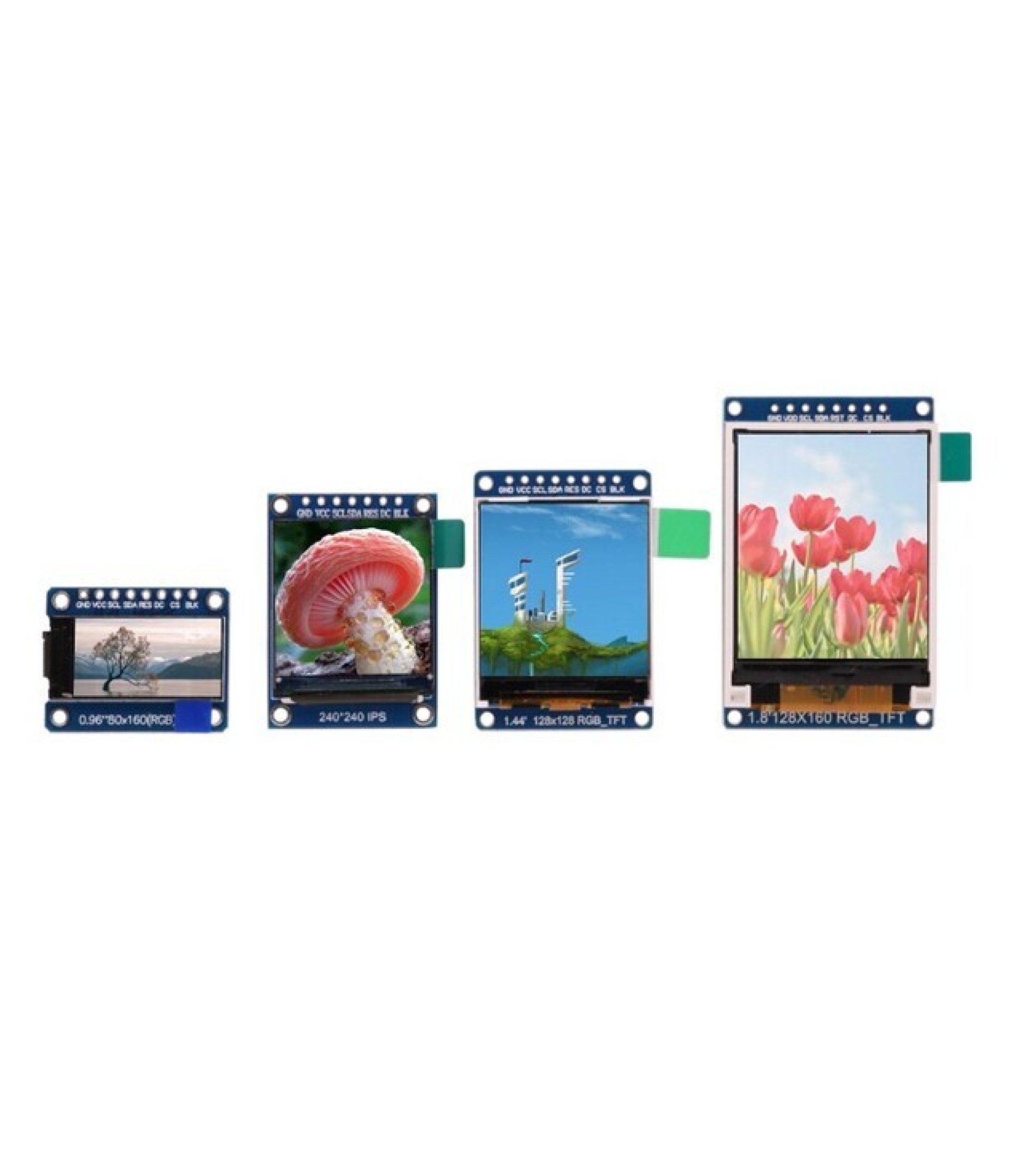A-7402-4.jpg 1.44 inch RGB Character TFT Display Module 8Pins