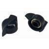 Black Zonker Chicken head knob Shaft 6.4mm