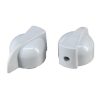 White Zonker Chicken head knob Shaft 6.4mm
