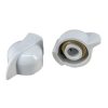 White Zonker Chicken head knob Shaft 6.4mm