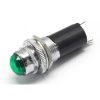 16mm Green Diamond Head Led Indicator Lamp Panel Mount 6V