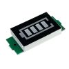 1S - 4S-8S Battery Power Level Green Indicator 4 Segment Display Module
