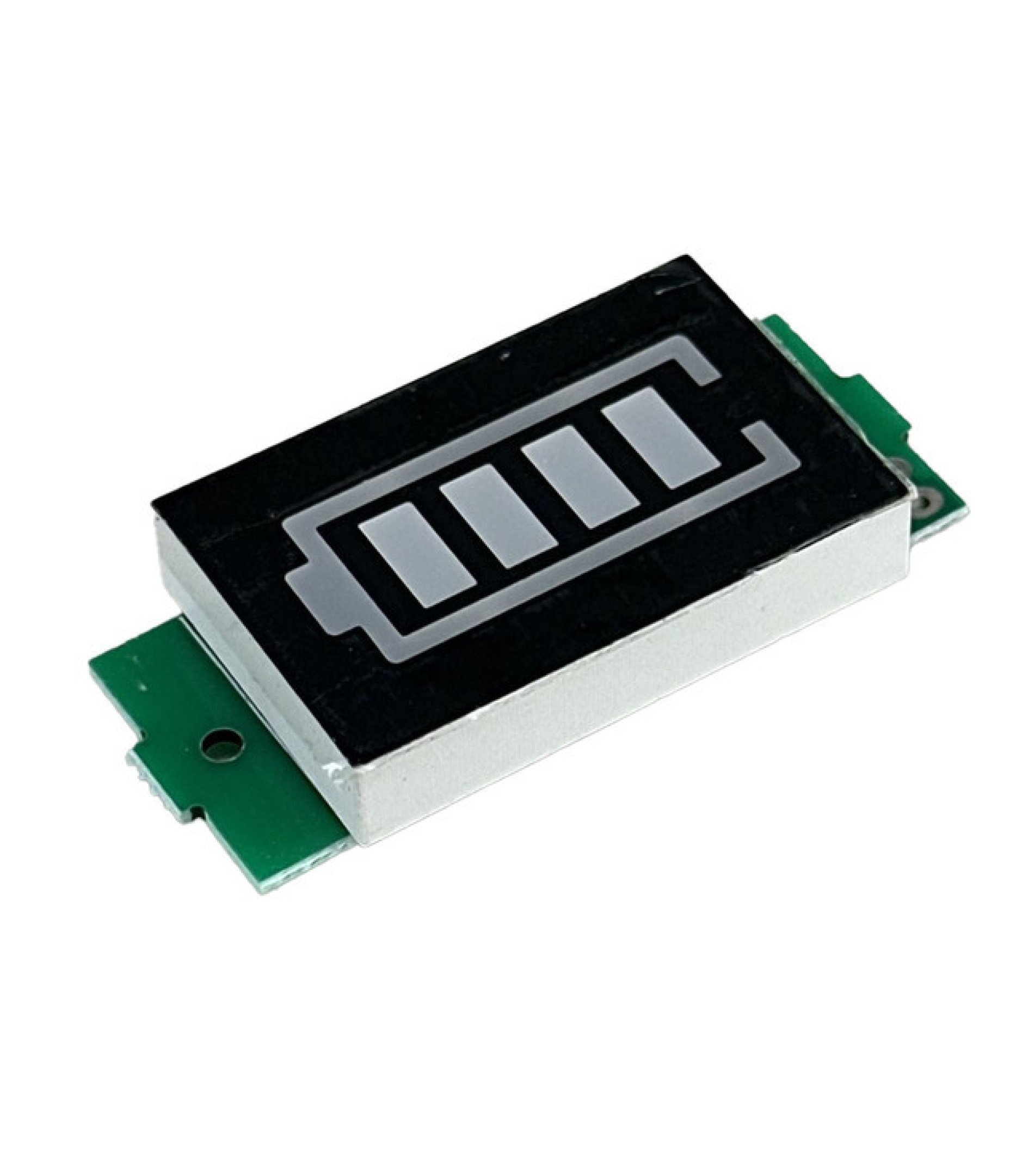1S - 4S-8S Battery Power Level Green Indicator 4 Segment Display Module