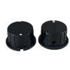 KN8C Black Knob 34x18mm Shaft Diameter 6.35mm