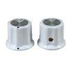White Moog Knob 19x16mm Shaft 6.4mm