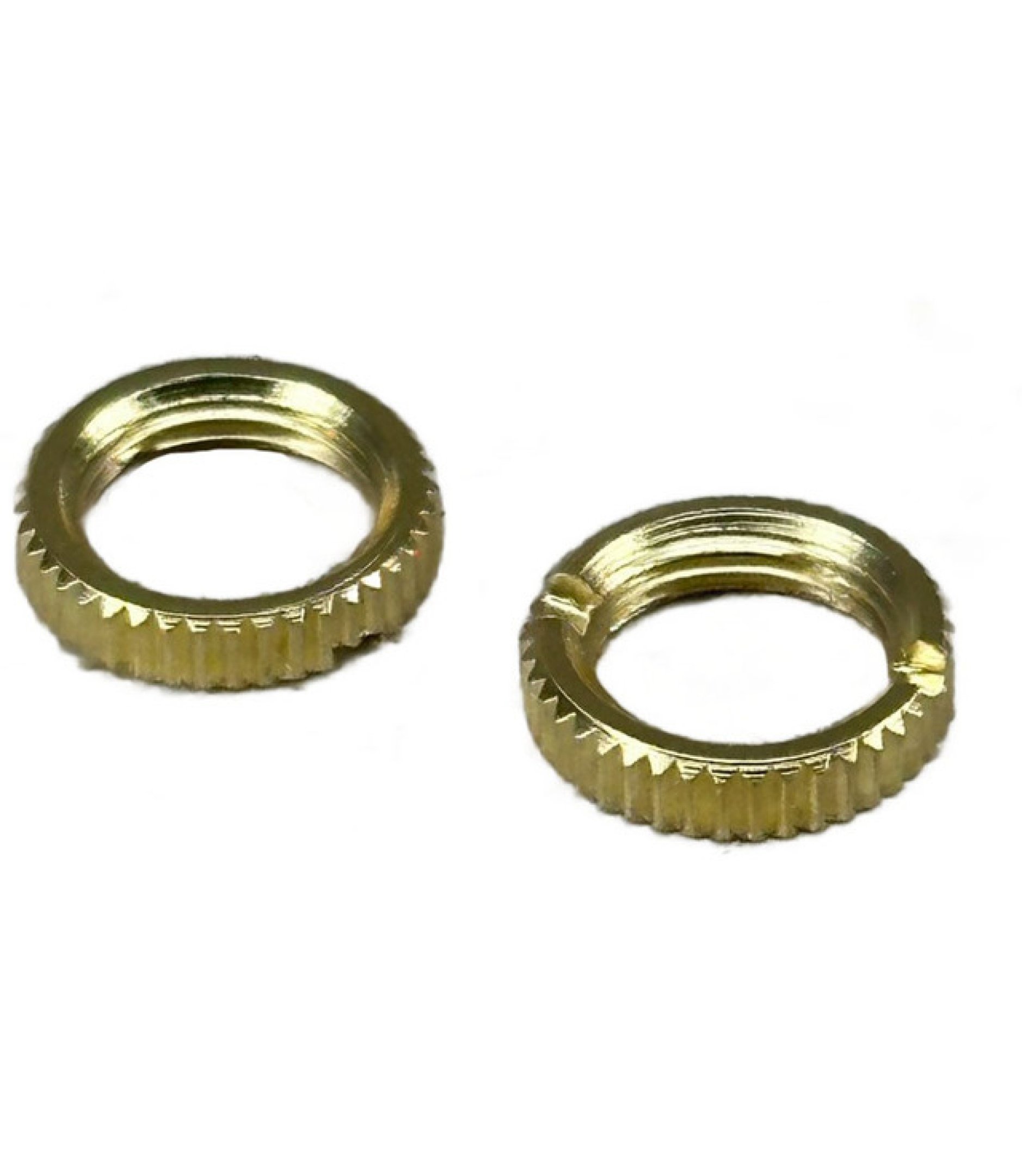 Gold nut for 3.5mm Phone Jack M6x0.5
