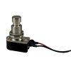 SPST Momentary Soft Touch Push Button Stomp Foots / Pedal Switch with wire cable Connector