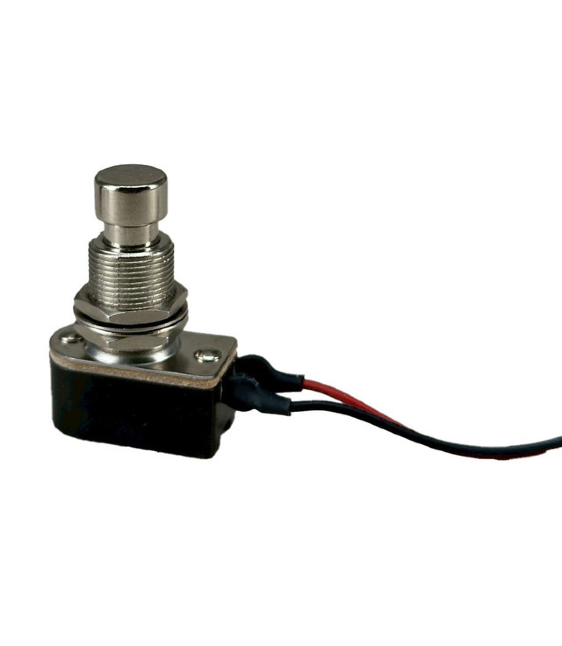 SPST Momentary Soft Touch Push Button Stomp Foots / Pedal Switch with wire cable Connector