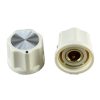 A-8009.jpg Cream Moog Knob 16x21mm Shaft 6.4mm