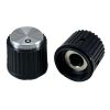 A-8029-2.jpg knob 19x19mm Shaft 6.4mm with Circle Mark