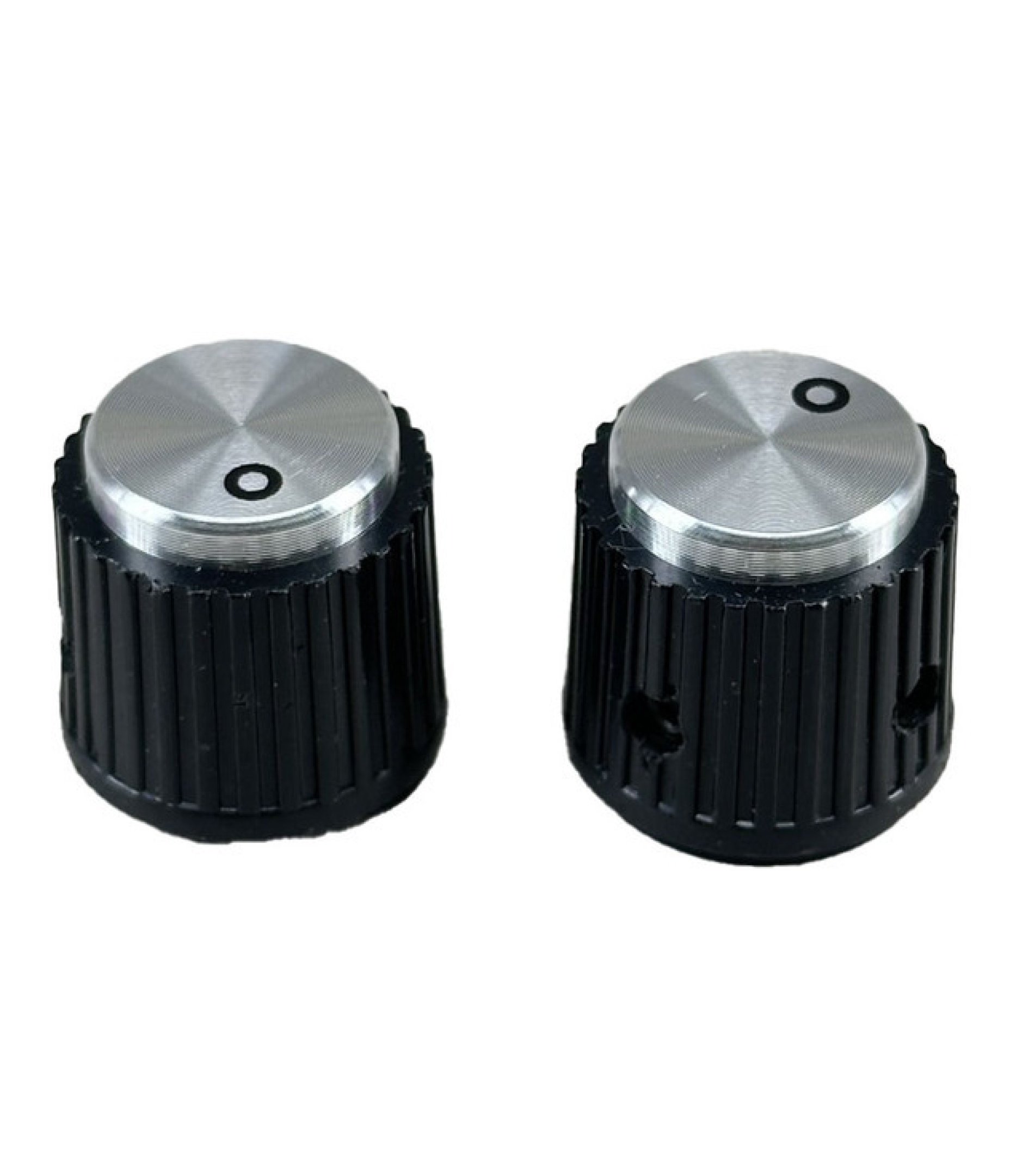 A-8029.jpg knob 19x19mm Shaft 6.4mm with Circle Mark