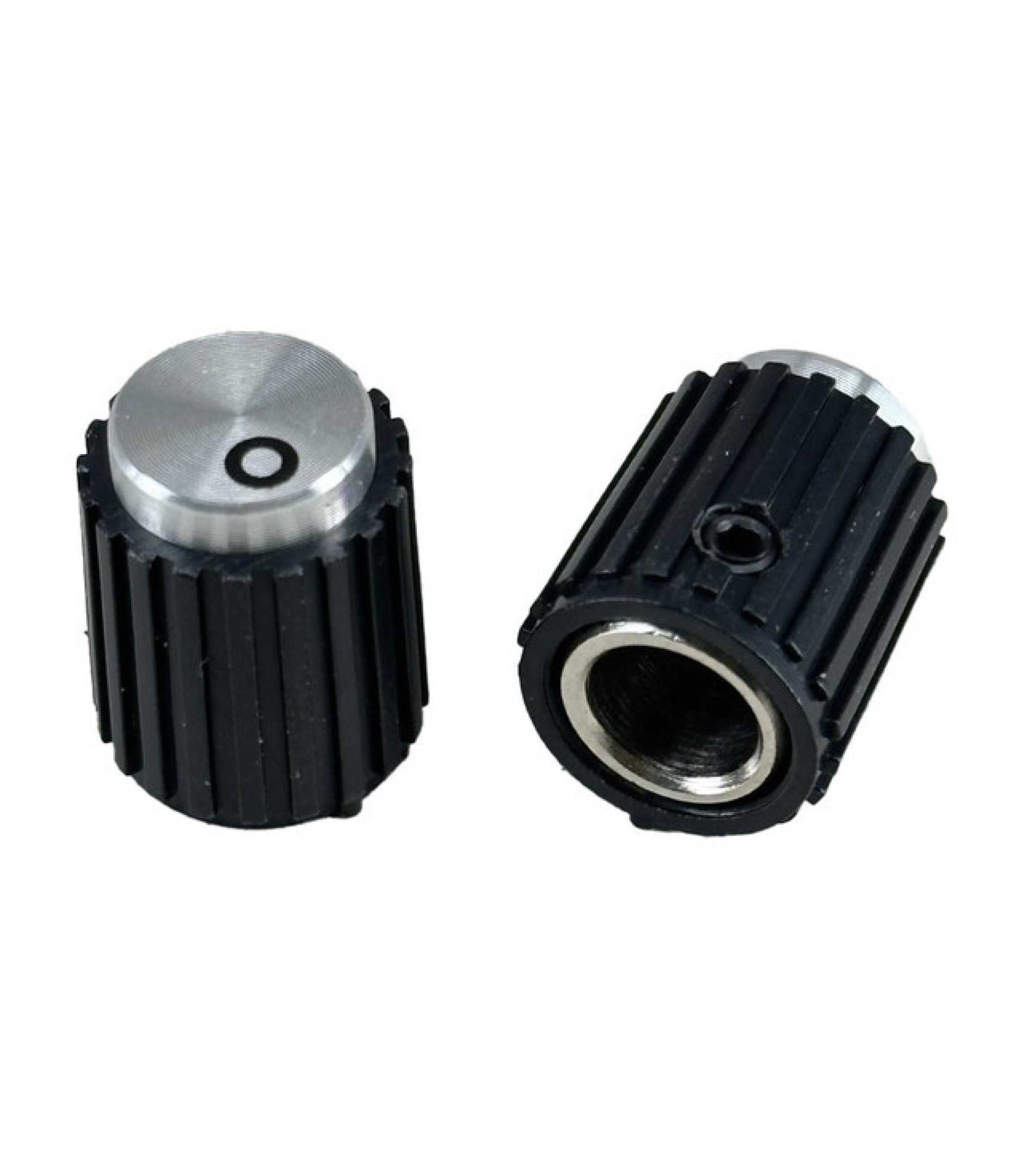A-8032-3_1.jpg knob 12.5x16mm Shaft 6.4mm with Circle Mark