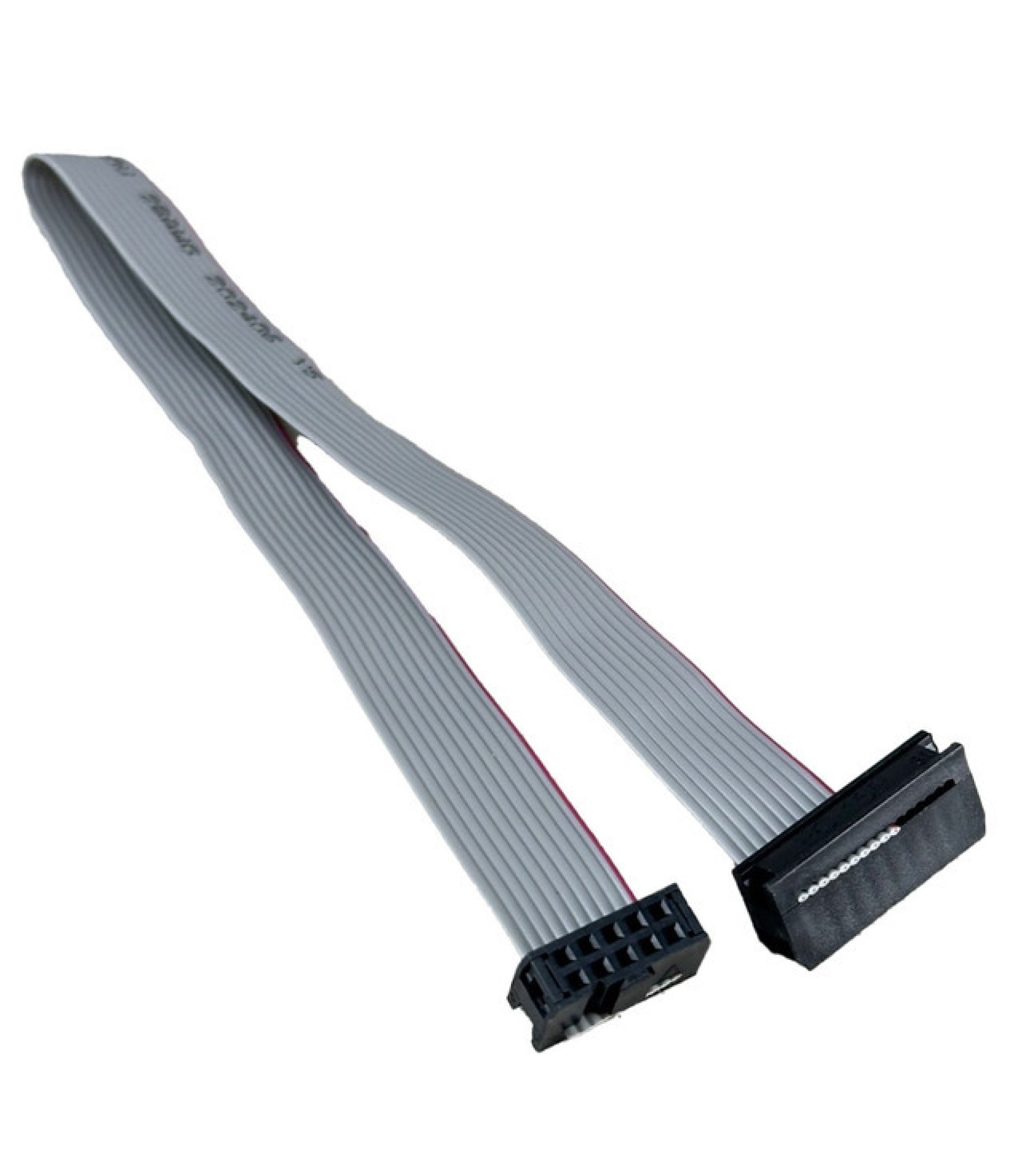 A-8033-2.jpg Flat Ribbon Cable with IDC Connector 2.54mm 16 Pin to 10 Pin **Please attention: Pin 1 is connected to Pin 10 on other side**