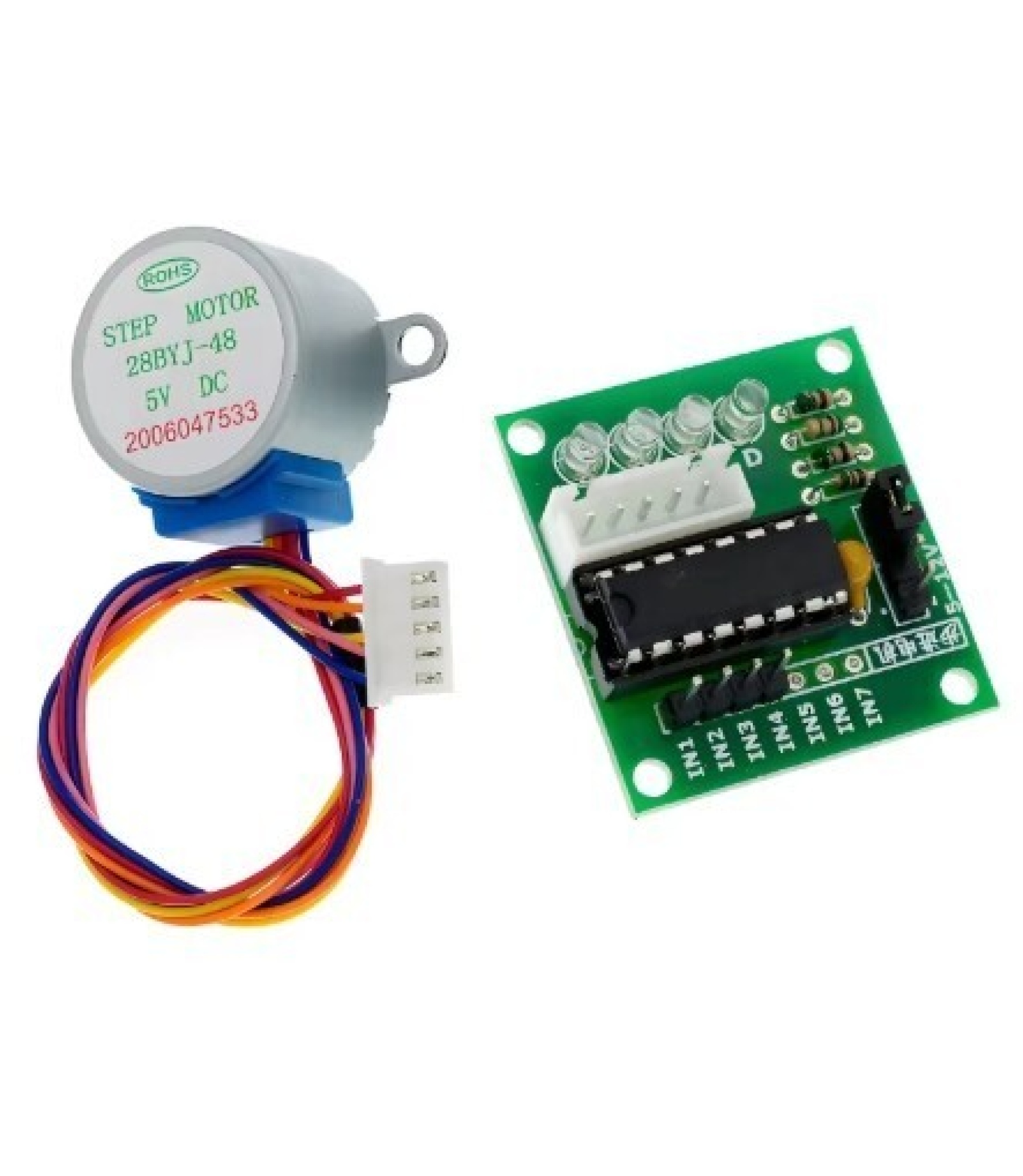 28BYJ-48-5V 4 Phase Stepper Motor AND ULN2003 Board for Arduino