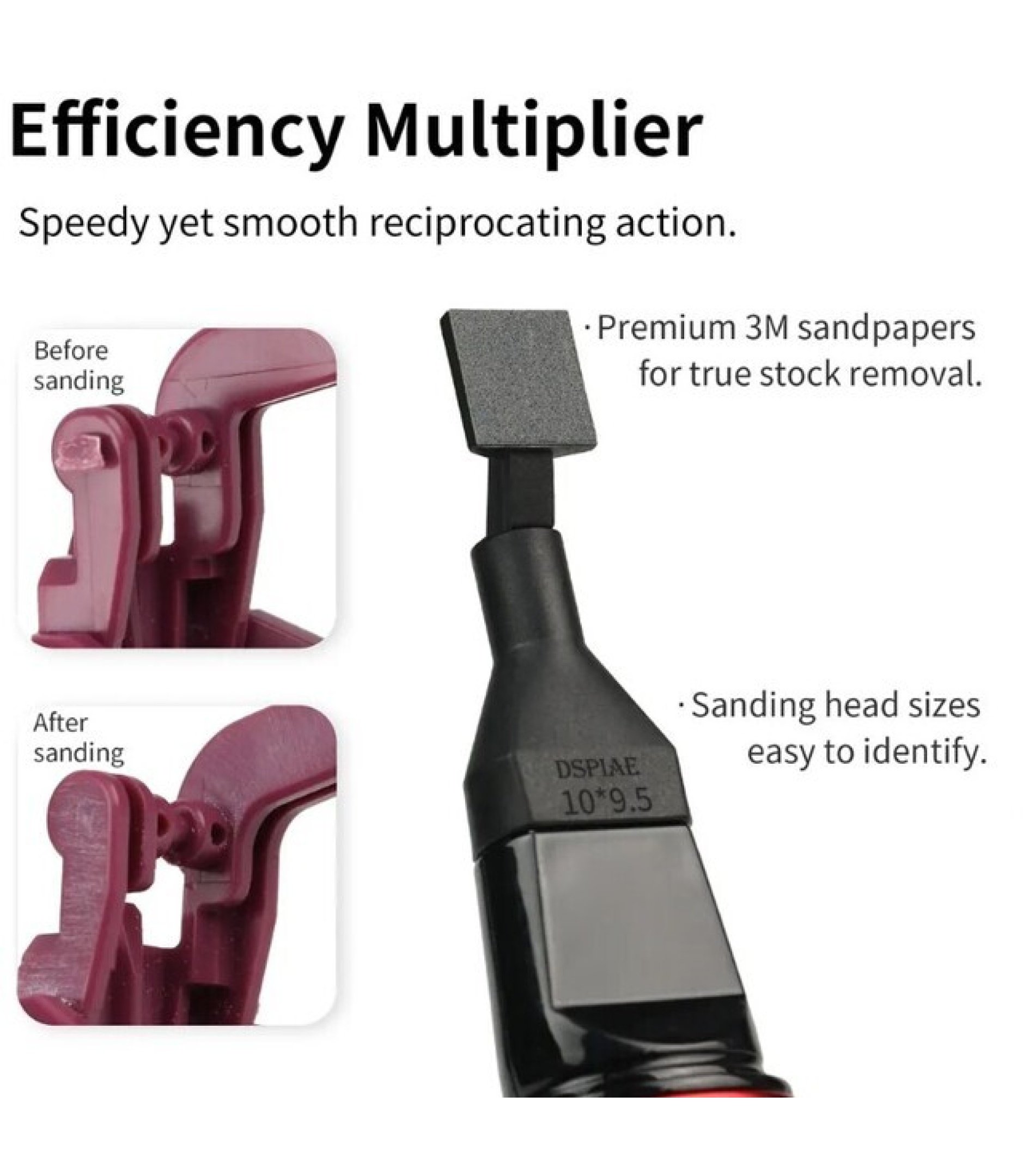 DSPIAE ES-A Piston Sander Electric Pen Plastic Model Set