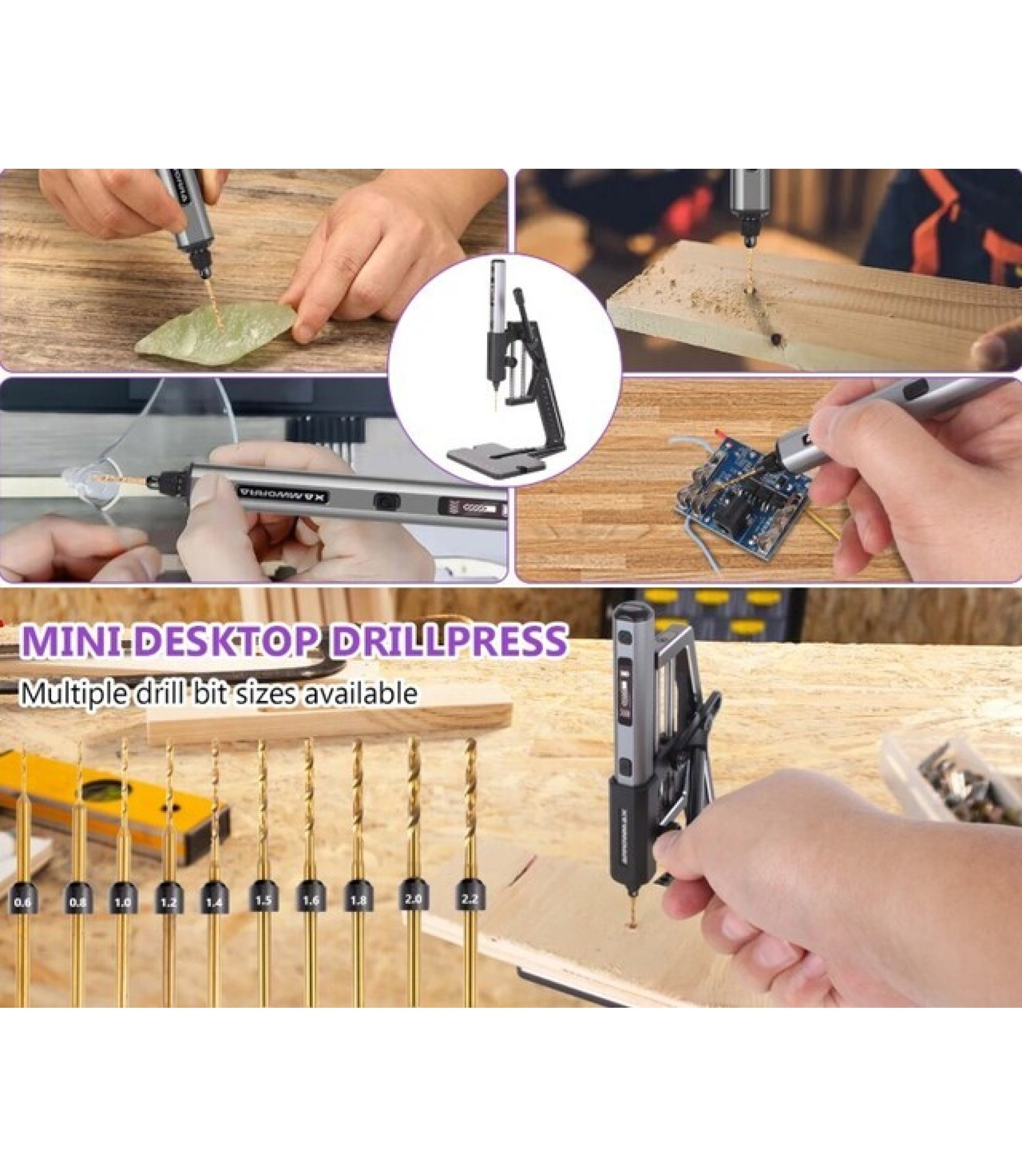 1 Set Electric Mini Drill Benchtop ARROWMAX BRAND