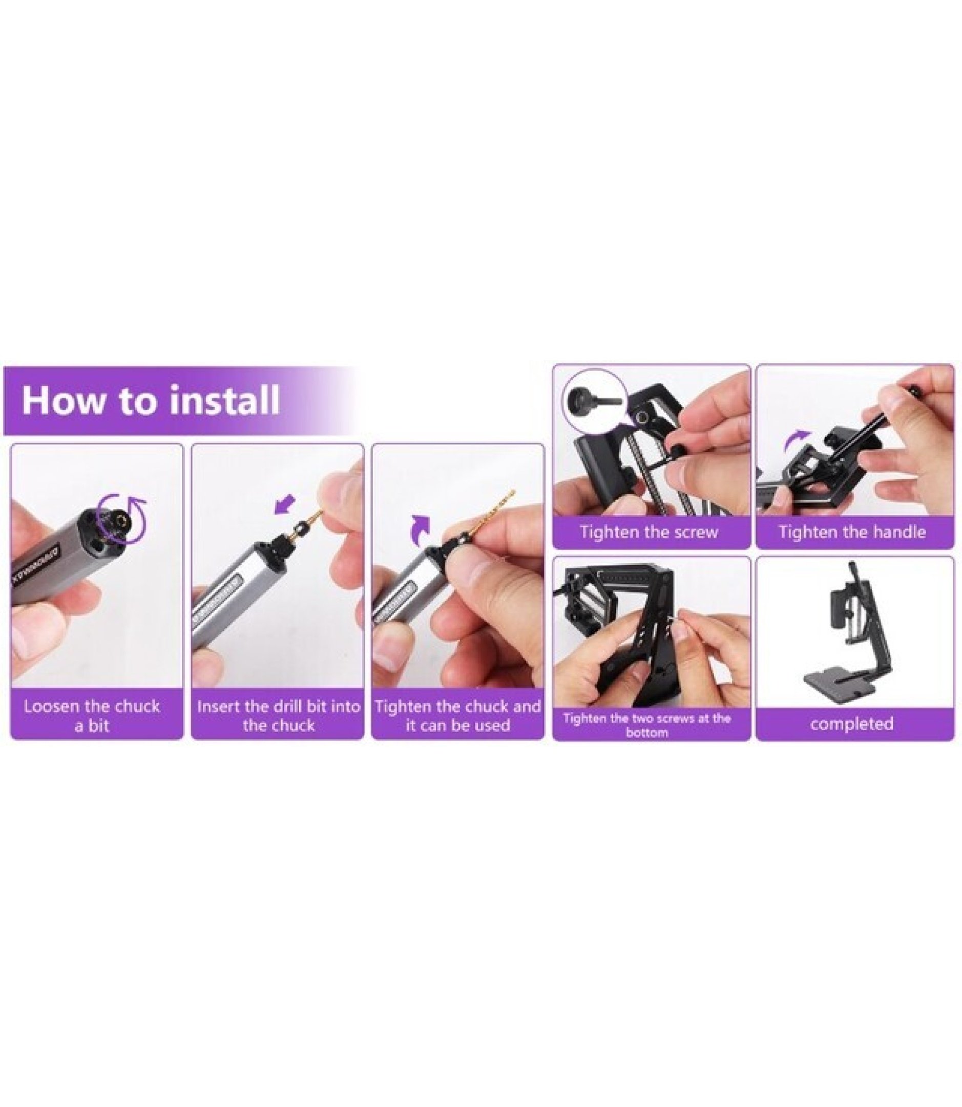 1 Set Electric Mini Drill Benchtop ARROWMAX BRAND