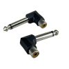 RCA to 6.35mm Mono Male Adapter