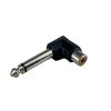RCA to 6.35mm Mono Male Adapter