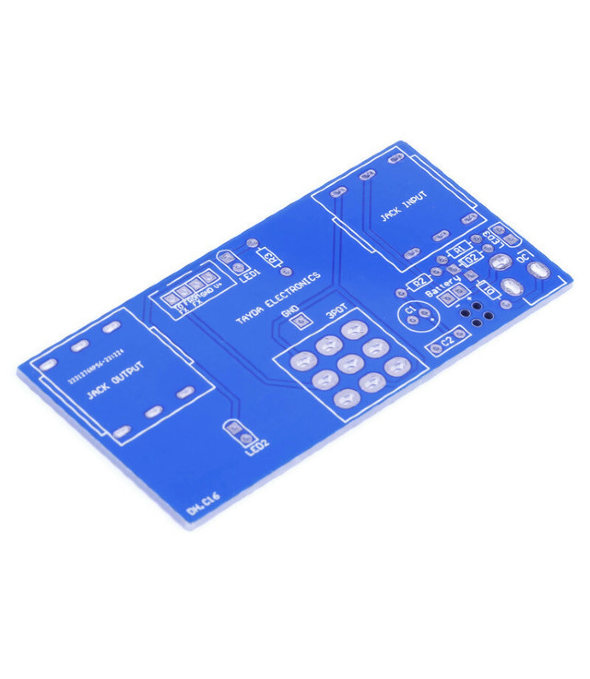 A-898-2.jpg PCB for 1590BB enclosure DIY Guitar Effect