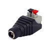 DC Power Female Jack Push Button 2 Pin Terminal 5.5x2.1mm