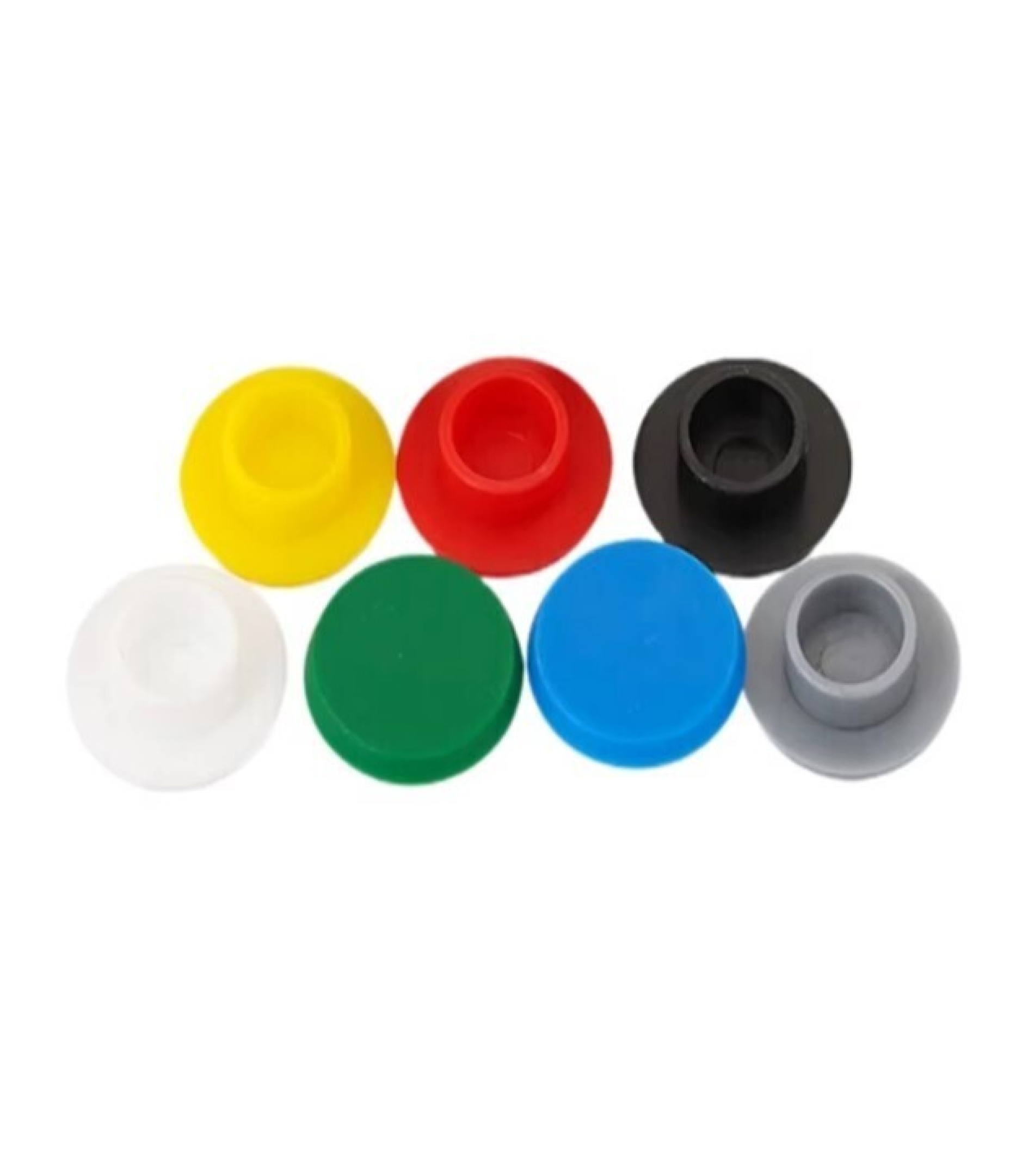 Tactile Switch Caps White Color 8x3.55mm Diameter 3.4mm