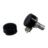 Black2.jpg Black Dust Seal Cover For Potentiometer