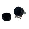 Black3.jpg Black Dust Seal Cover For Potentiometer