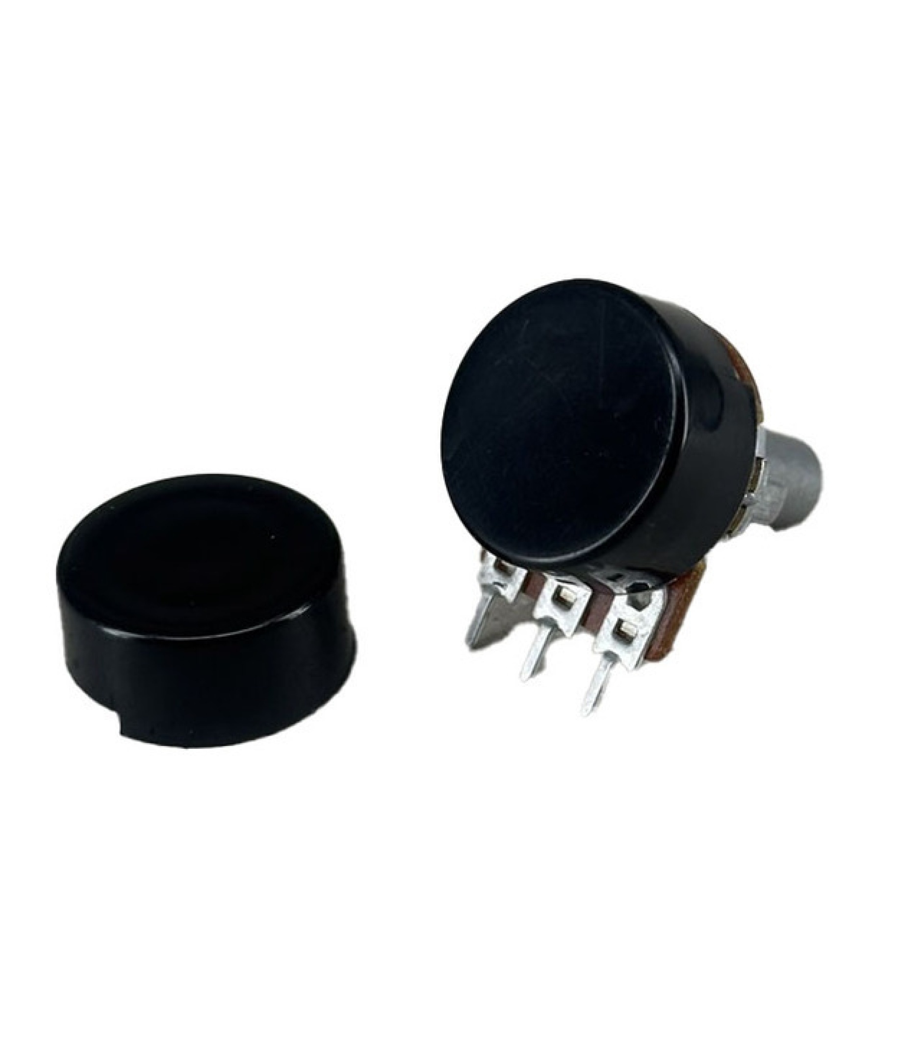 Black3.jpg Black Dust Seal Cover For Potentiometer