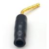 2mm Black Tip Curved Banana Pin Plug Connector