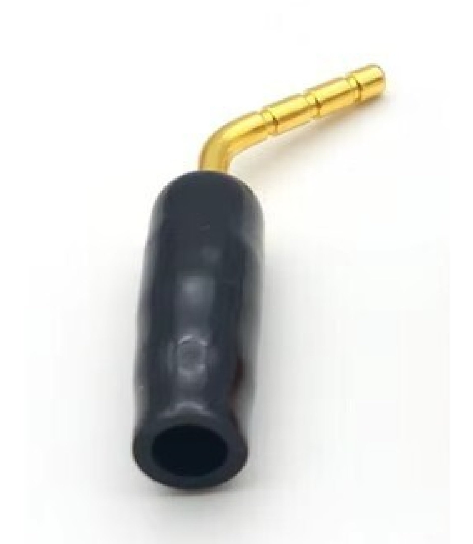 2mm Black Tip Curved Banana Pin Plug Connector