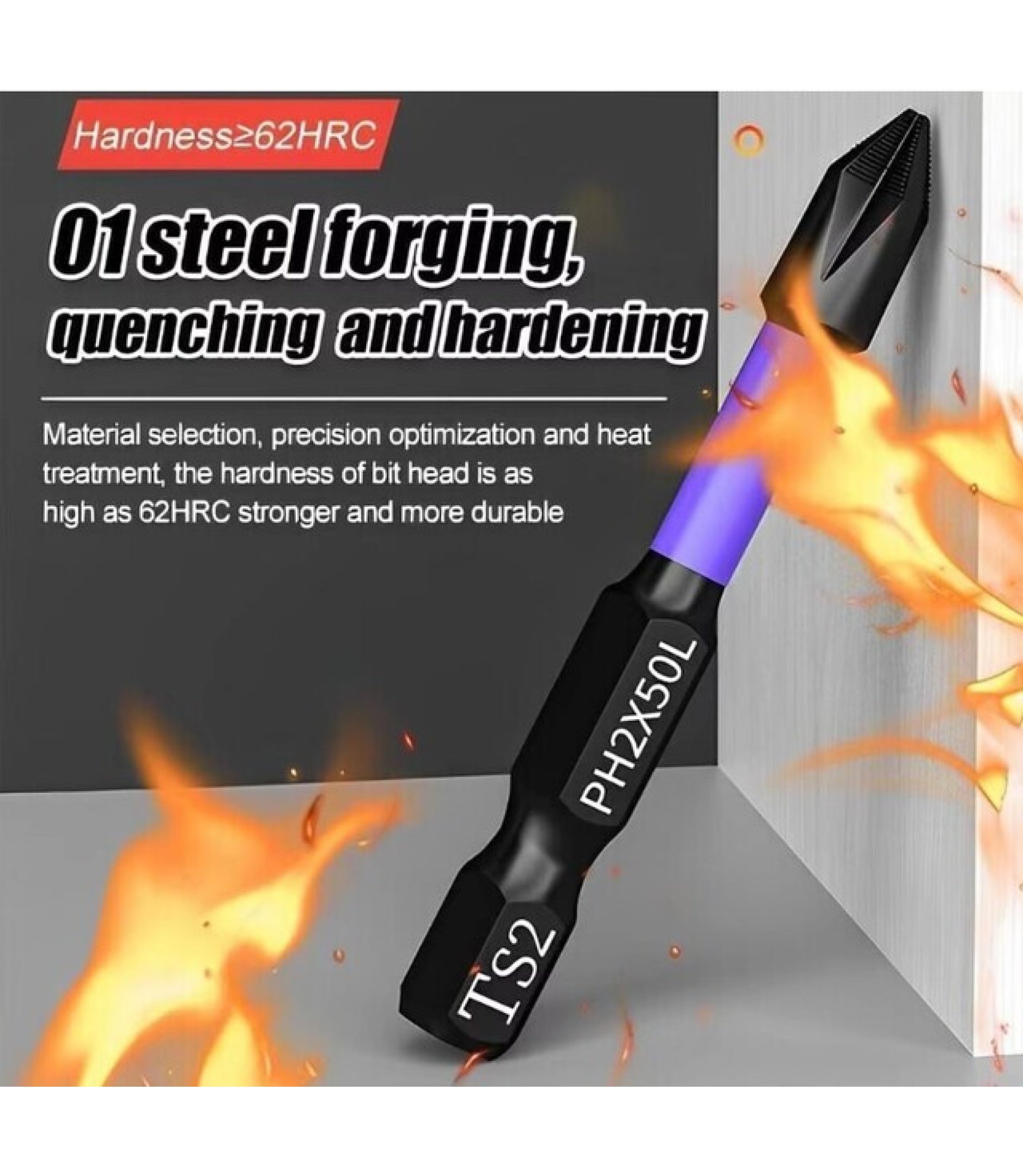 6pcs Electric Screwdriver Magnetic 1set